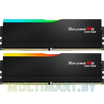 Оперативная память G.Skill Ripjaws M5 Neo RGB 2x16GB DDR5 PC5-51200 (F5-6400J3240G16GX2-RM5NRK)
